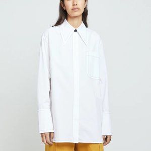 Marni Pointed Collar Button Down Shirt